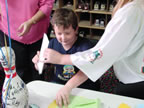 Conor Baird at his 8th birthday party