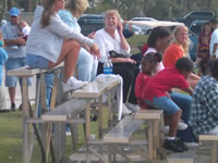 Ruby Baird at Conor Baird's football game