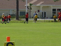 Conor Baird in Football game