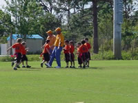 Conor Baird in Football game