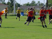 Conor Baird in Football game