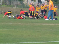 Conor Baird in Football game