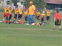 Conor Baird in Football game