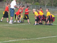 Conor Baird in Football game