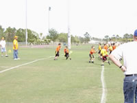 Conor Baird in Football game