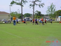 Conor Baird in Football game