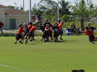 Conor Baird in Football game