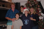 David Baird and family christmas 2005